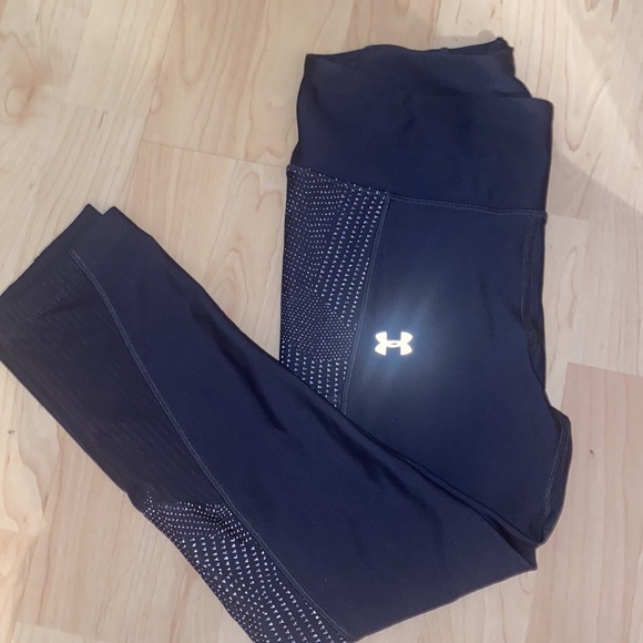 Under armour dark blue capris - Picture 2 of 4